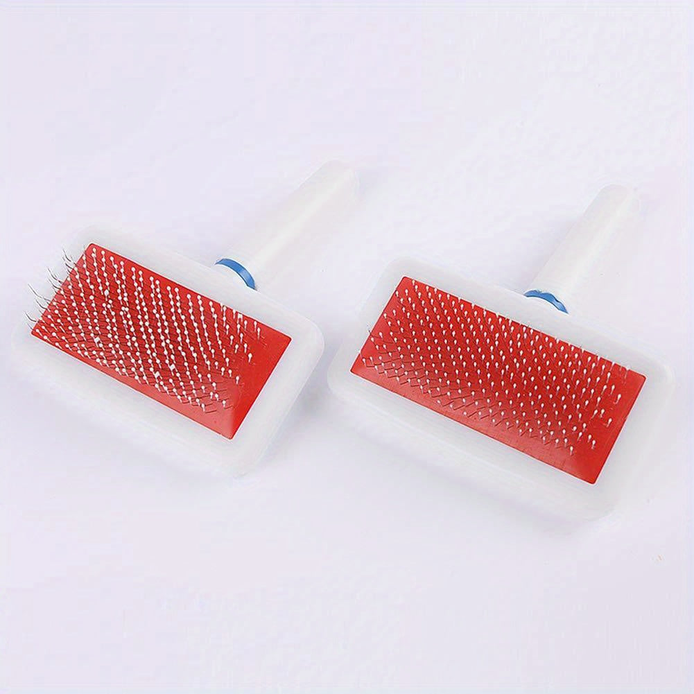 Pet Hair Removal Comb Float Hair Removal Slicker Brush For Dog And Cat Grooming Tool - Hiccupzz