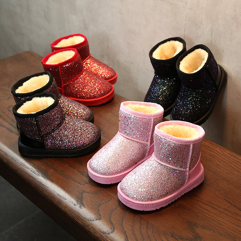 Children's snow boots in sequins - Hiccupzz