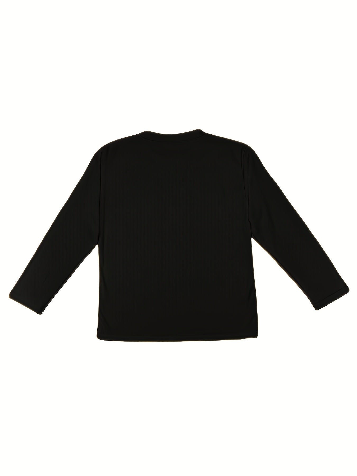 9-Pcs Kids' Warm Fleece Long Sleeve T-Shirts - Soft Thermal Polyester Pullover Tops for Boys & Girls, Spring/Autumn Base Layer - Hiccupzz