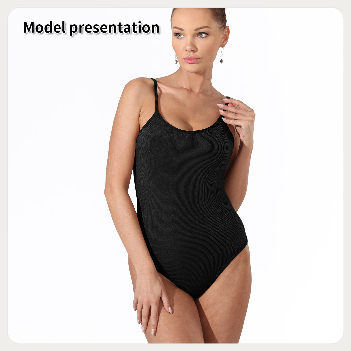 Women's Fashion Simple Solid Color Bodysuit - Hiccupzz
