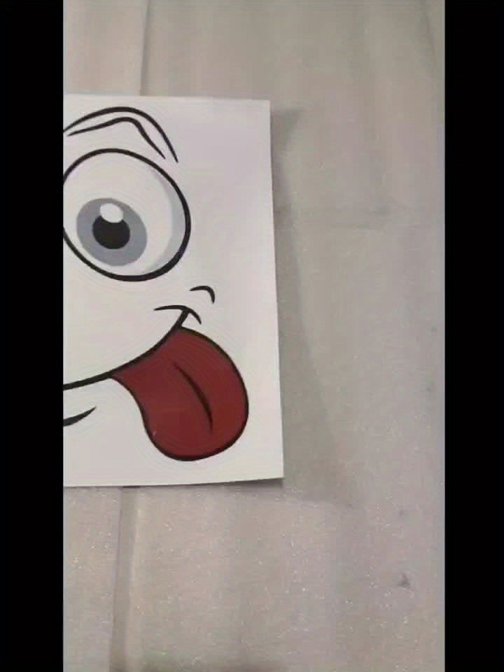 1 Pc, Cartoon Toilet Wall Sticker - Self-Adhesive Bathroom Decoration, Fun Room Decor - Hiccupzz