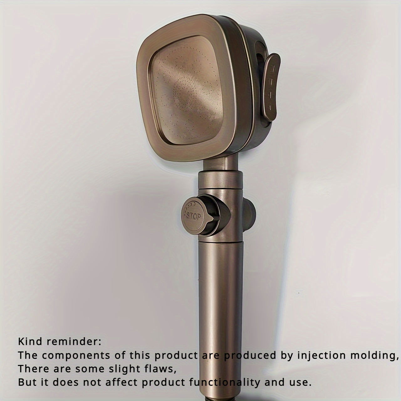 1 Pc Filtered RV Shower Head with One-Button Water Stop - Enjoy a Refreshing and Clean Shower Experience - Hiccupzz