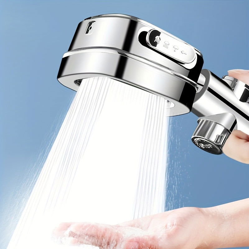 1 Pc Filtered RV Shower Head with One-Button Water Stop - Enjoy a Refreshing and Clean Shower Experience - Hiccupzz