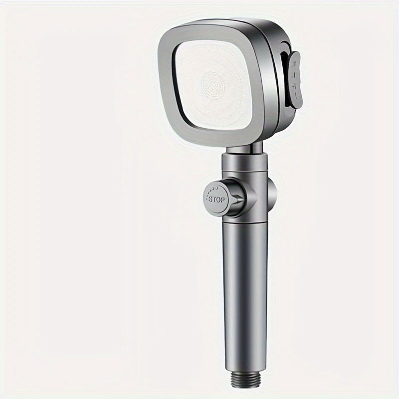 1 Pc Filtered RV Shower Head with One-Button Water Stop - Enjoy a Refreshing and Clean Shower Experience - Hiccupzz