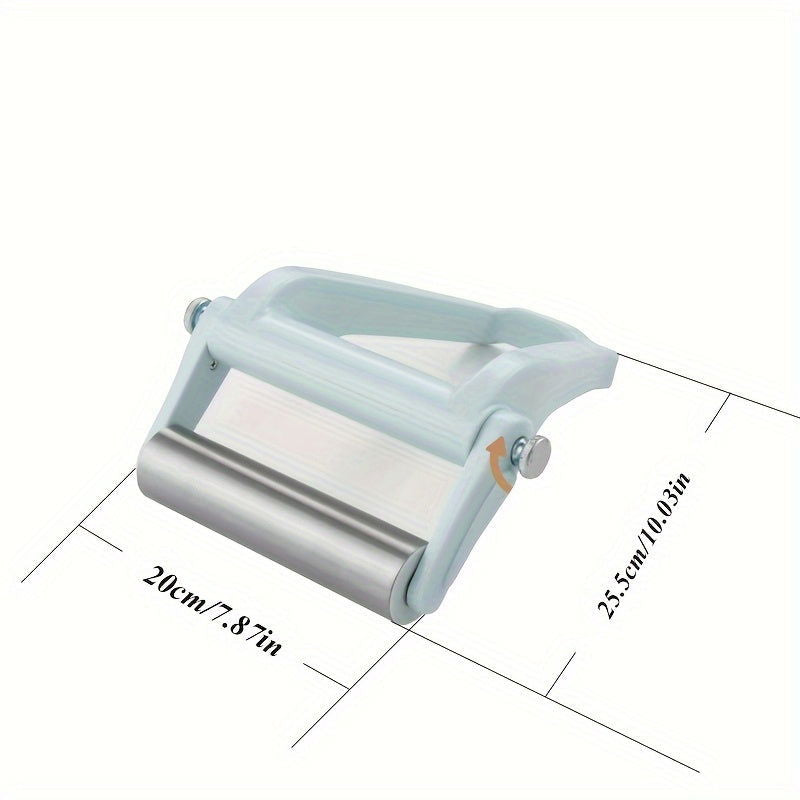 1 Pc, Labor-Saving Stainless Steel and Plastic Rolling Pin for Pizza, Pie, Cookies, Dumplings, Noodles, and More - Kitchen Utensil and Gadget for Easy Baking and Cooking - Hiccupzz