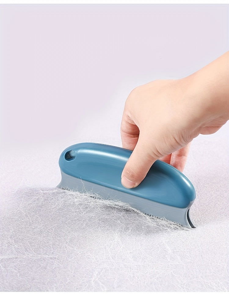 1 Pc Multifunctional Dog Hair Removal Brush – Soft TPR Undercoat Slicker Brush for Couch, Carpet, Car Seats, and Bedding - Hiccupzz