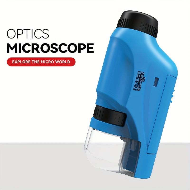1 Pc Portable Microscope - Explore Nature's Wonders, Ideal Educational Gift & School Supply - Hiccupzz