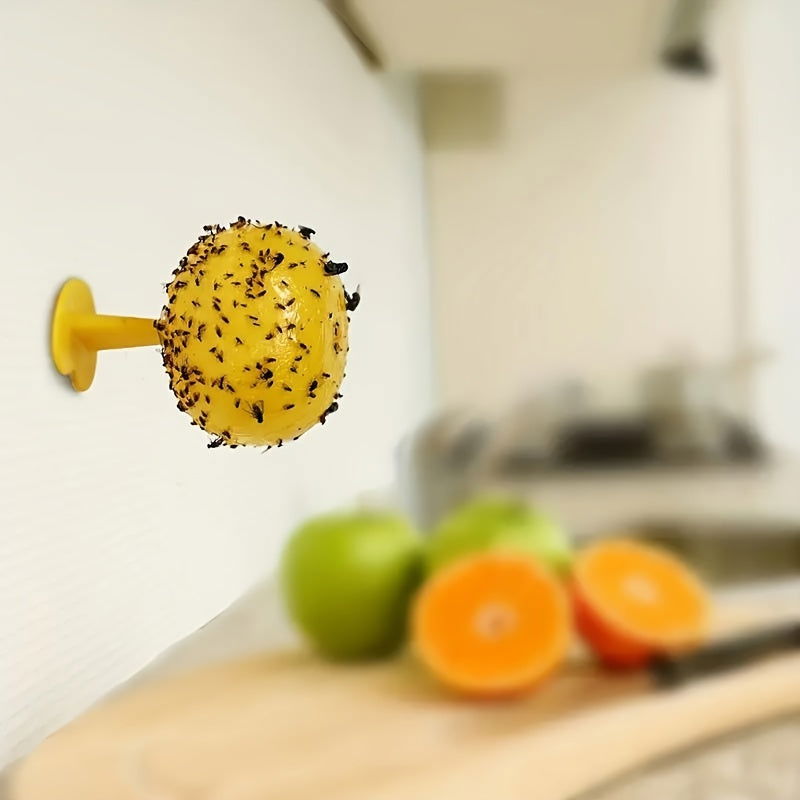 1 Pc Sticky Insect Ball – Fruit Fly and Mosquito Catcher for Yard, Kitchen, and Orchard Pest Control - Hiccupzz