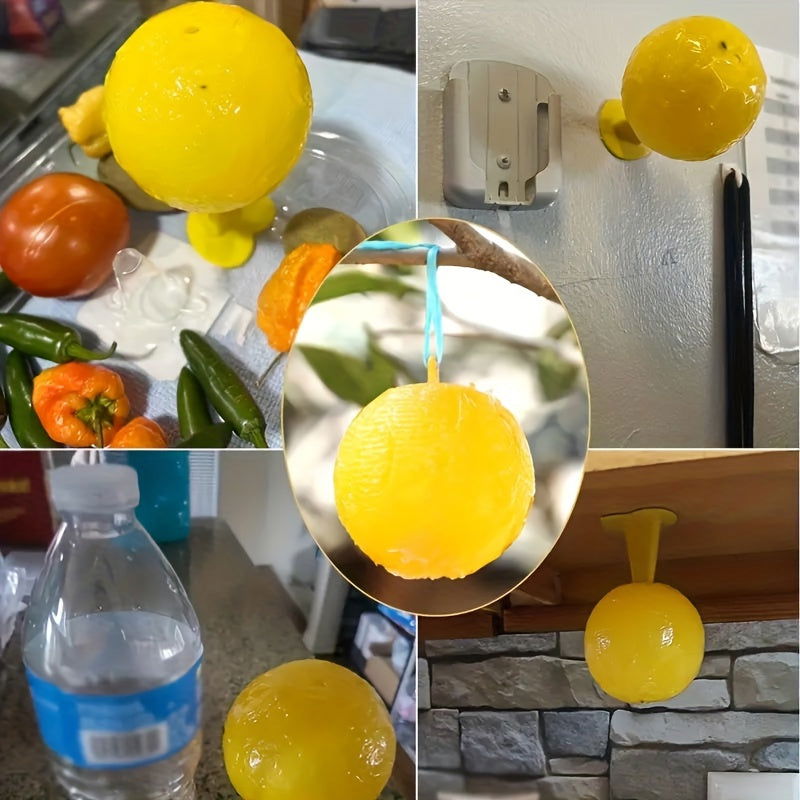 1 Pc Sticky Insect Ball – Fruit Fly and Mosquito Catcher for Yard, Kitchen, and Orchard Pest Control - Hiccupzz