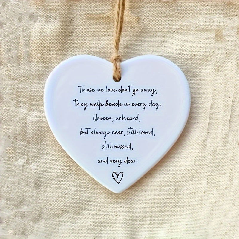 1 Pc Thank You Gift – "Never Forget the Difference You Make" Heart Gift for Friends - Hiccupzz