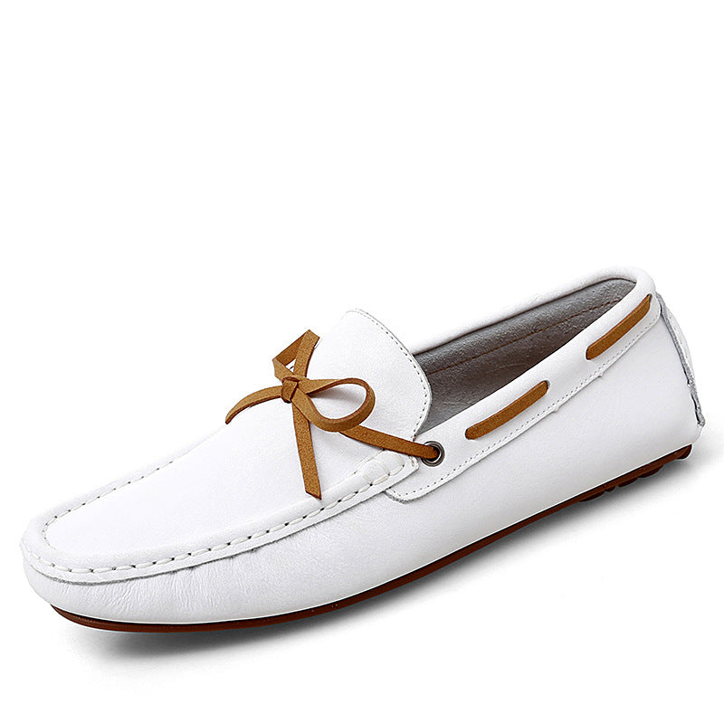 Breathable Glossy Casual Leather Shoes - Hiccupzz