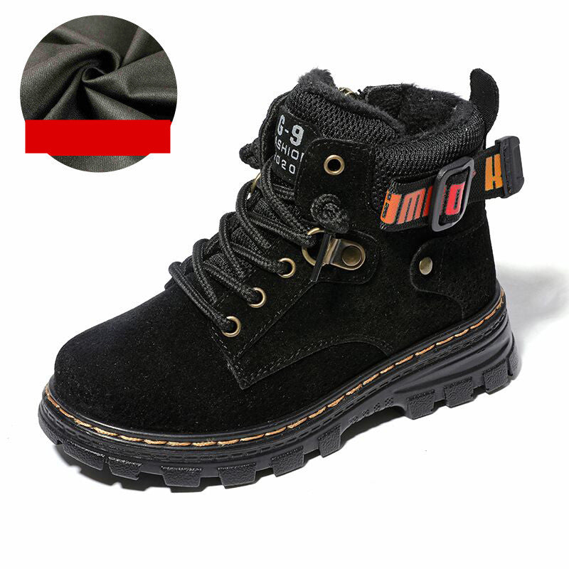 New British Style Children's Boots For Autumn And Winter - Hiccupzz