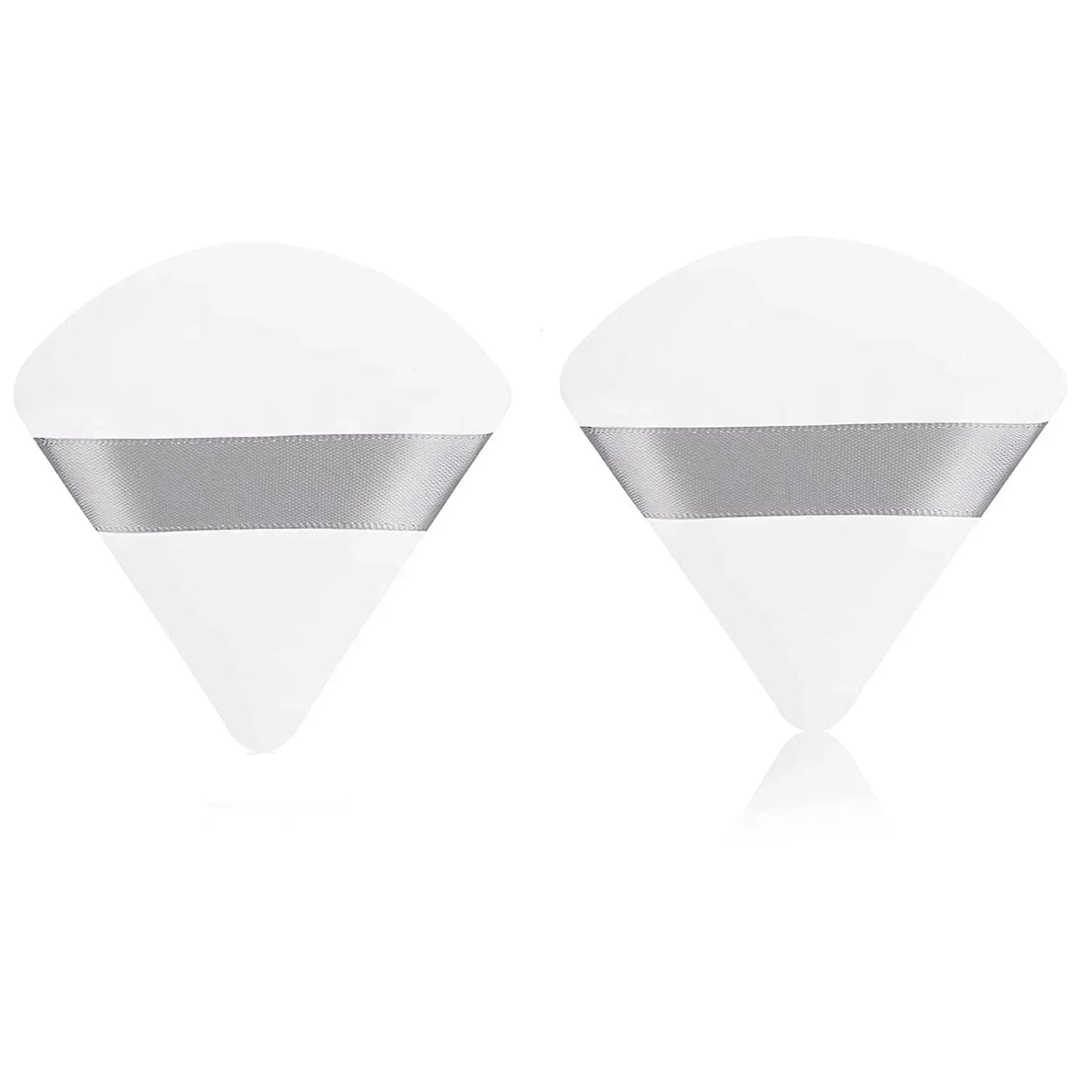 2/6PC Triangular Powder Puff Dry Powder Wet and Dry Makeup Setting Powder Puff Makeup Sponge Air Cushion Beauty Makeup Tools - Hiccupzz