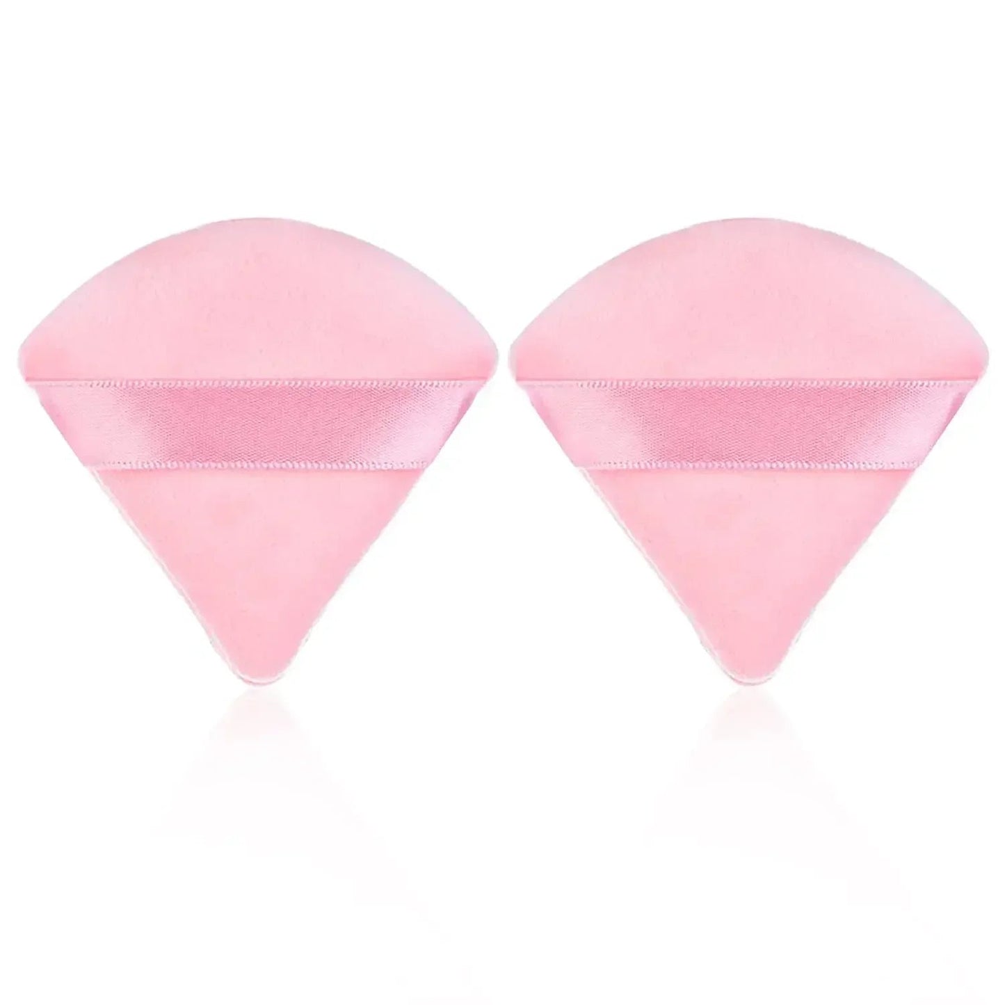 2/6PC Triangular Powder Puff Dry Powder Wet and Dry Makeup Setting Powder Puff Makeup Sponge Air Cushion Beauty Makeup Tools - Hiccupzz