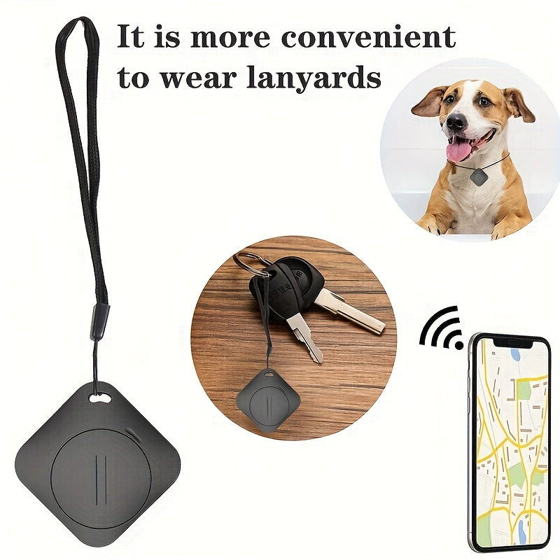 2-4 Pcs, Smart GPS Tracker Mini Tag For IOS Find My APP ITag Anti Lost Reminder Device Locator Car Key Pet Finder