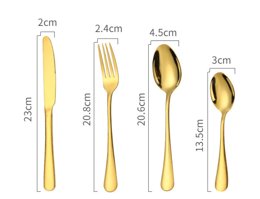 High-end tableware 24 piece set - Hiccupzz