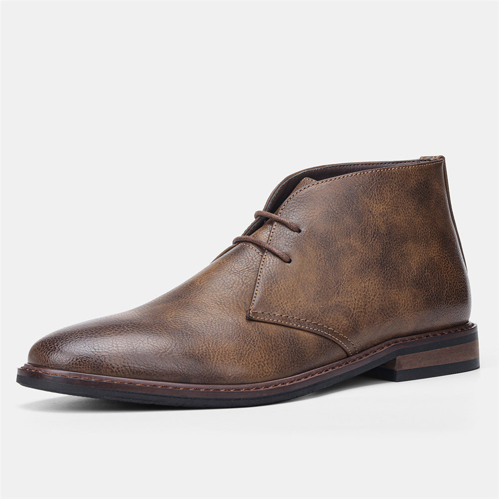 Plus Size Men's Retro Desert Boots Classic - Hiccupzz
