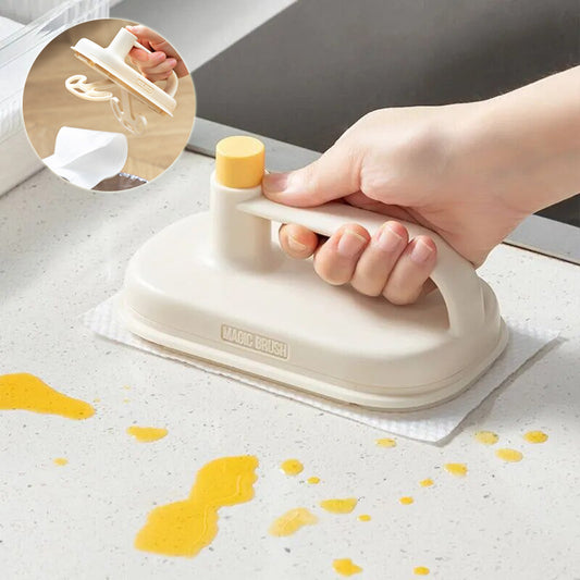 Kitchen Bathroom Toilet Cleaning Magic Brush Glass - Hiccupzz