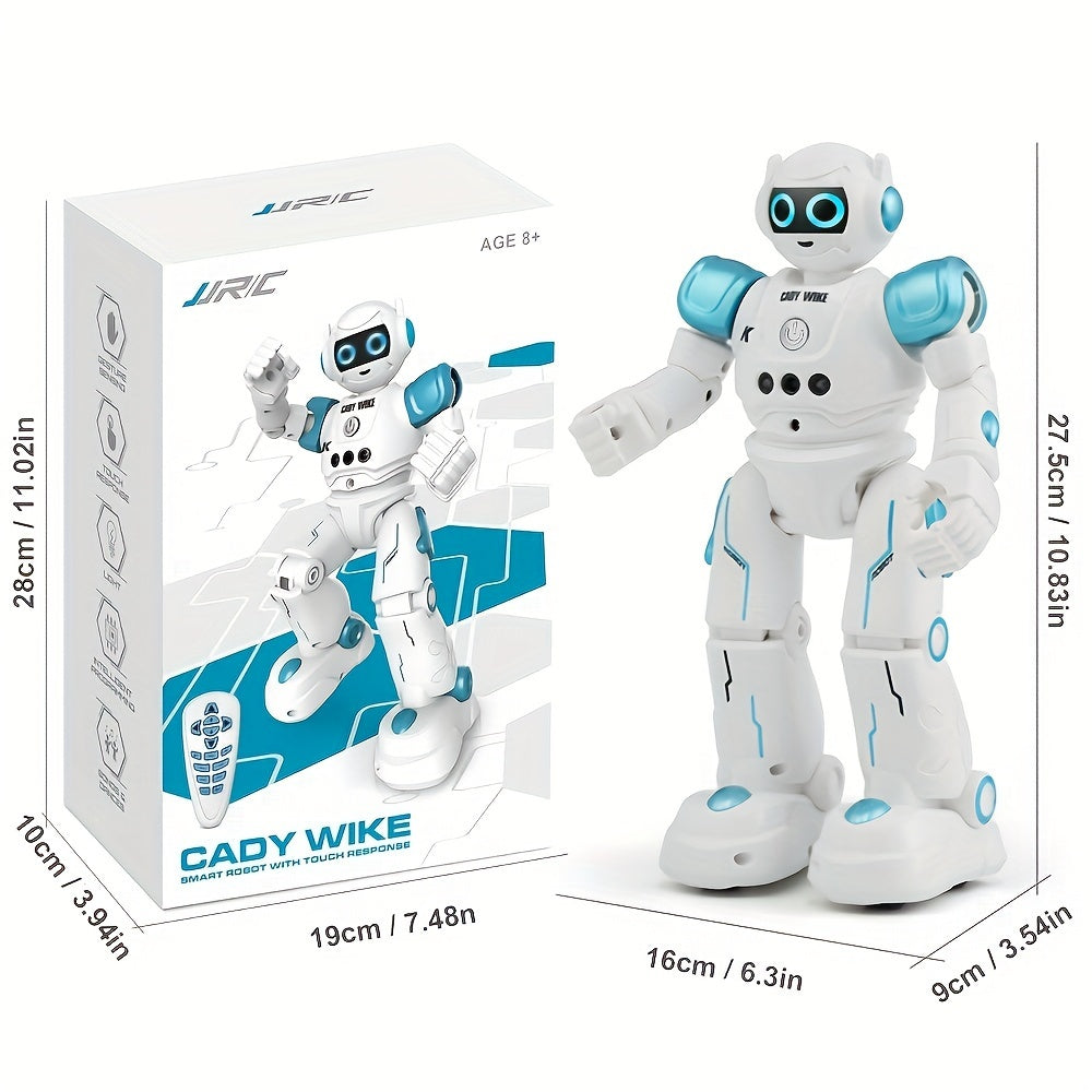 RC Robot Toys for Kids - Remote Control Gesture-Sensing, Programmable Dancing, Walking, Singing Intelligent Robot, Rechargeable, for 8+ Years
