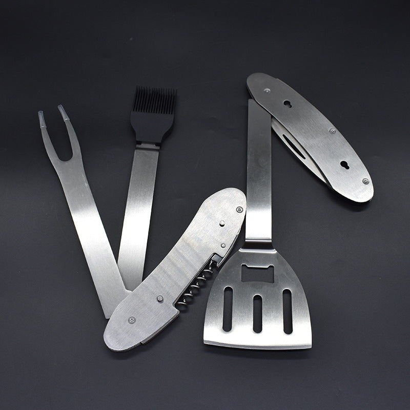 5-In-1 BBQ Grilling Multi Tool Barbecue Grill Accessories - Hiccupzz