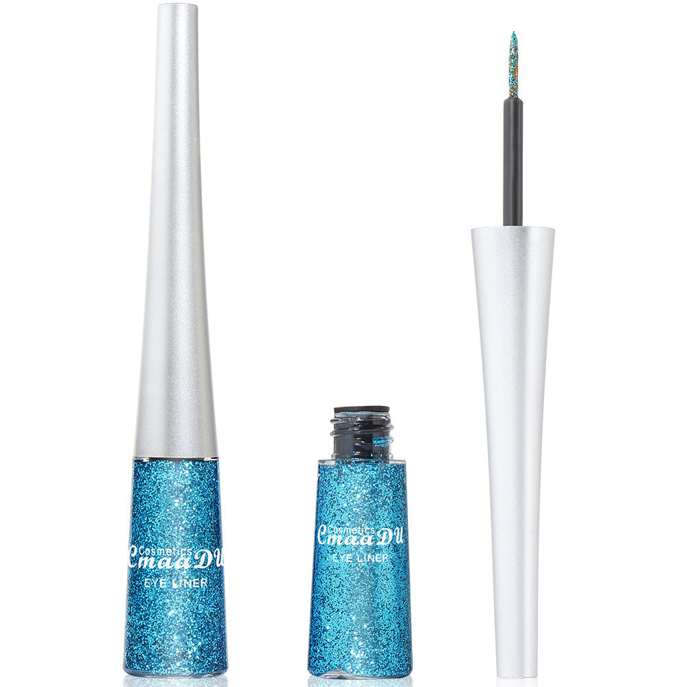 Fashion Creative Glitter Powder Liquid Eyeliner Set - Hiccupzz