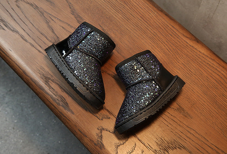 Children's snow boots in sequins - Hiccupzz