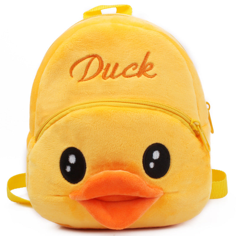 Baby Backpack Plush Toy Cartoon Bag - Hiccupzz