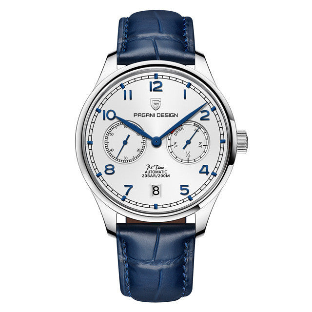 Fashion Diving Stainless Steel Calendar Men's Mechanical Watch - Hiccupzz