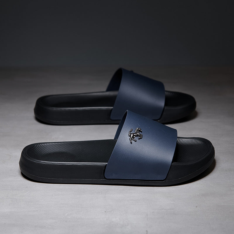 Slip-on Slippers Men's Fashionable Thick-soled Waterproof - Hiccupzz