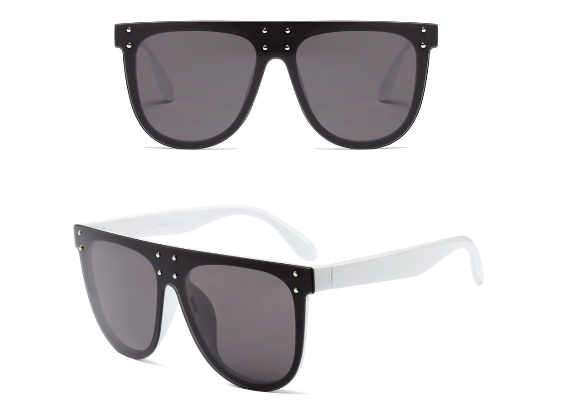 Fashion men and women glasses big box face slimming sunglasses - Hiccupzz
