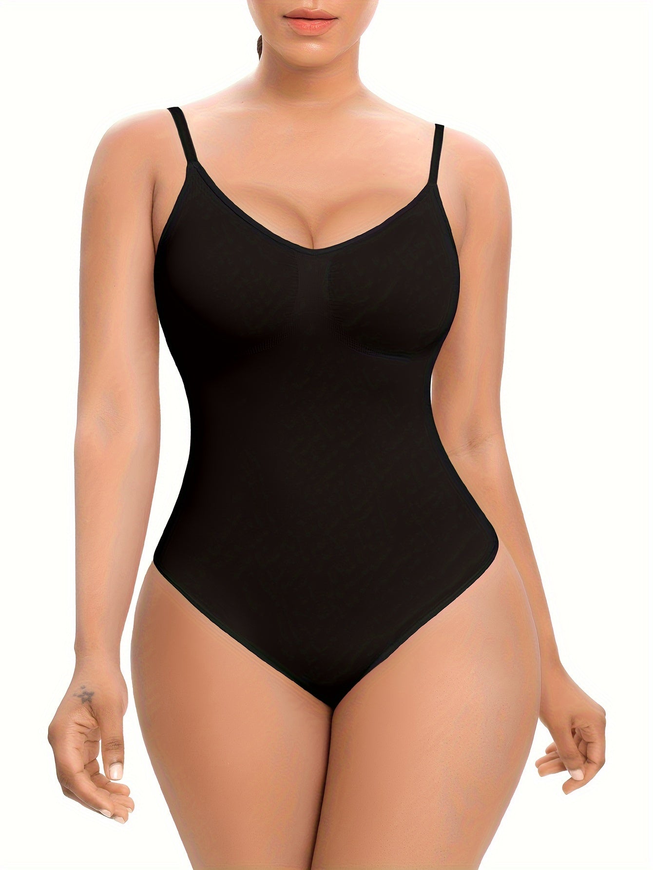 Slimming Shapewear Bodysuit for Women Tummy Control Sculpting Body Shaper Thong Bodysuit Shaping Tank Tops - Hiccupzz