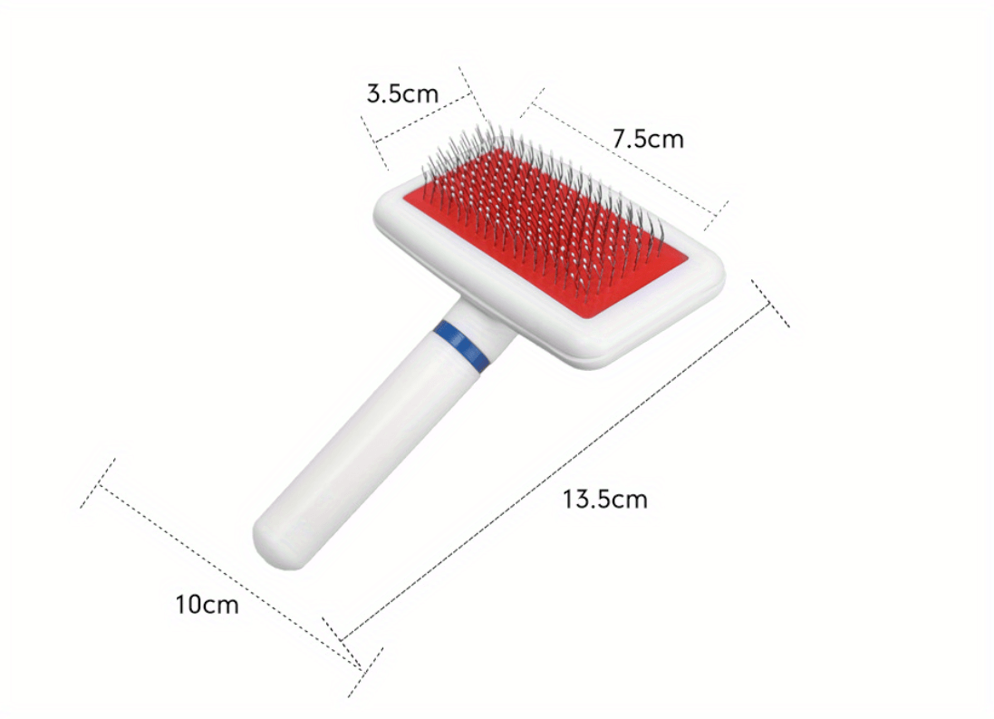 Pet Hair Removal Comb Float Hair Removal Slicker Brush For Dog And Cat Grooming Tool - Hiccupzz