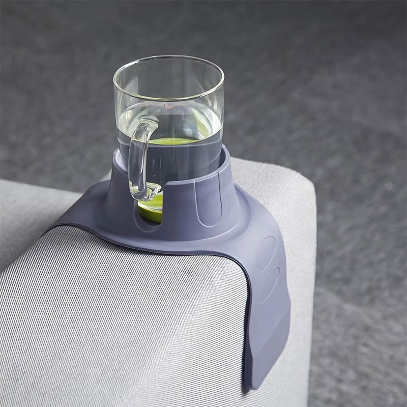 2 Pcs of Sofa Silicone Cup Holder Sofa Armrest Lazy Armrest Cup Holder Cup Holder Beverage Tea Set Coffee Holder Holder Cup Cover - Hiccupzz