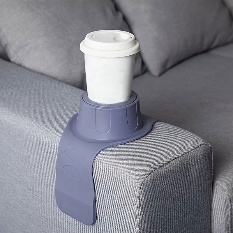2 Pcs of Sofa Silicone Cup Holder Sofa Armrest Lazy Armrest Cup Holder Cup Holder Beverage Tea Set Coffee Holder Holder Cup Cover - Hiccupzz