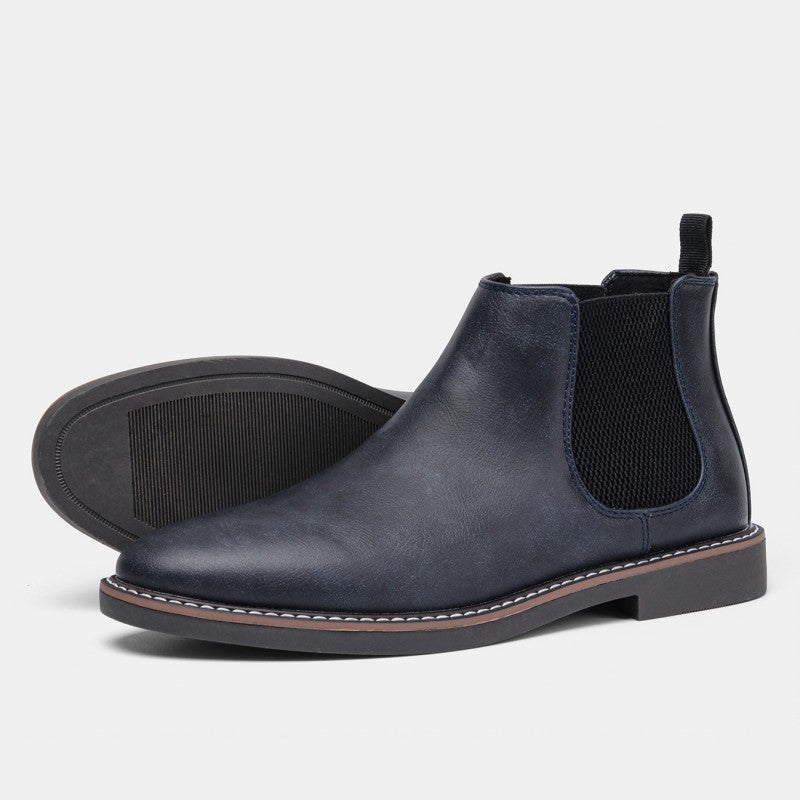 Men's Fashion Retro Cowhide Boots - Hiccupzz