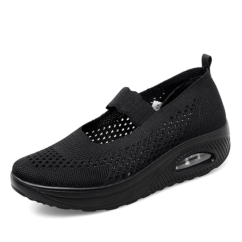 Women's Air Cushion Thick Sole Casual Sports Shoes - Hiccupzz