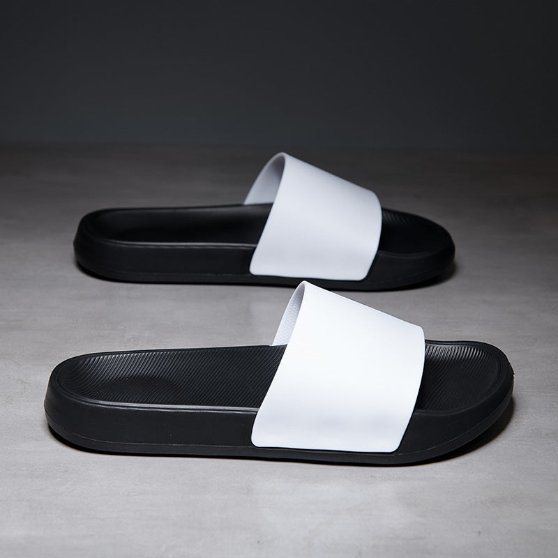 Slip-on Slippers Men's Fashionable Thick-soled Waterproof - Hiccupzz
