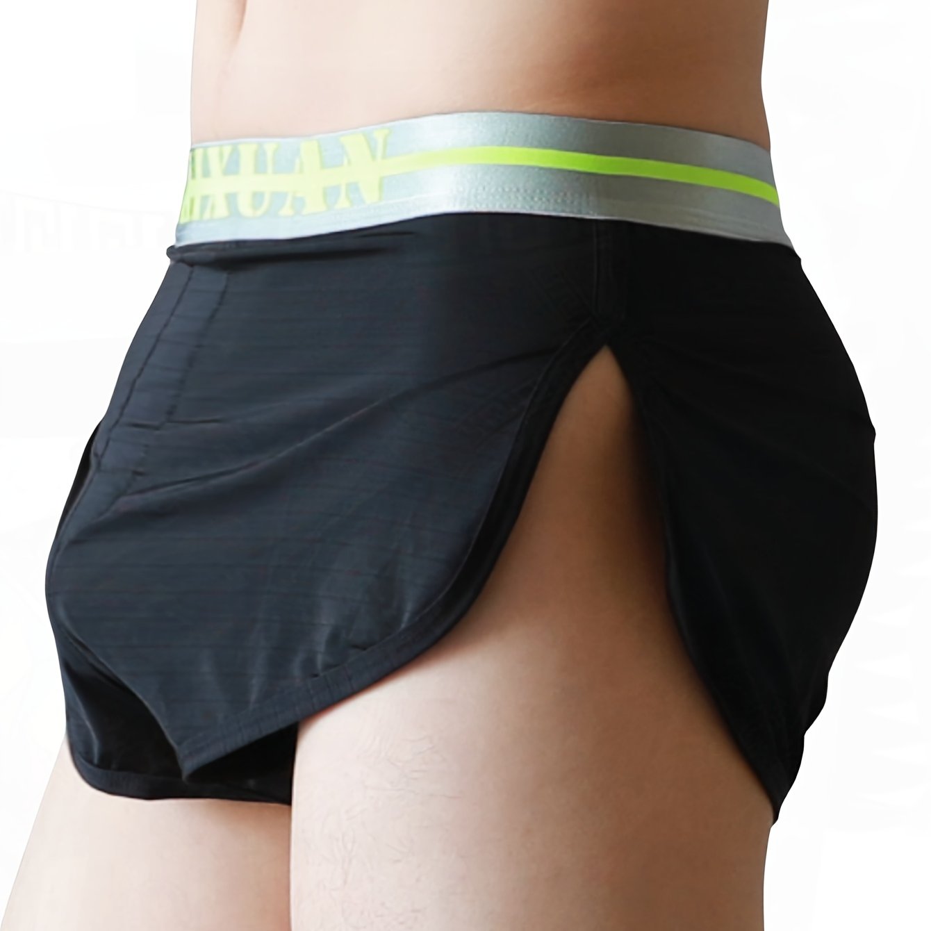 Men's Slim-Fit Elastic Boxer Shorts, Comfortable Casual Home Wear Arrow Pants - Hiccupzz