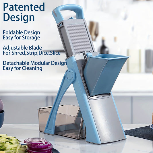 Vegetable Slicer & Food Grater Set – Manual Kitchen Tool - Hiccupzz