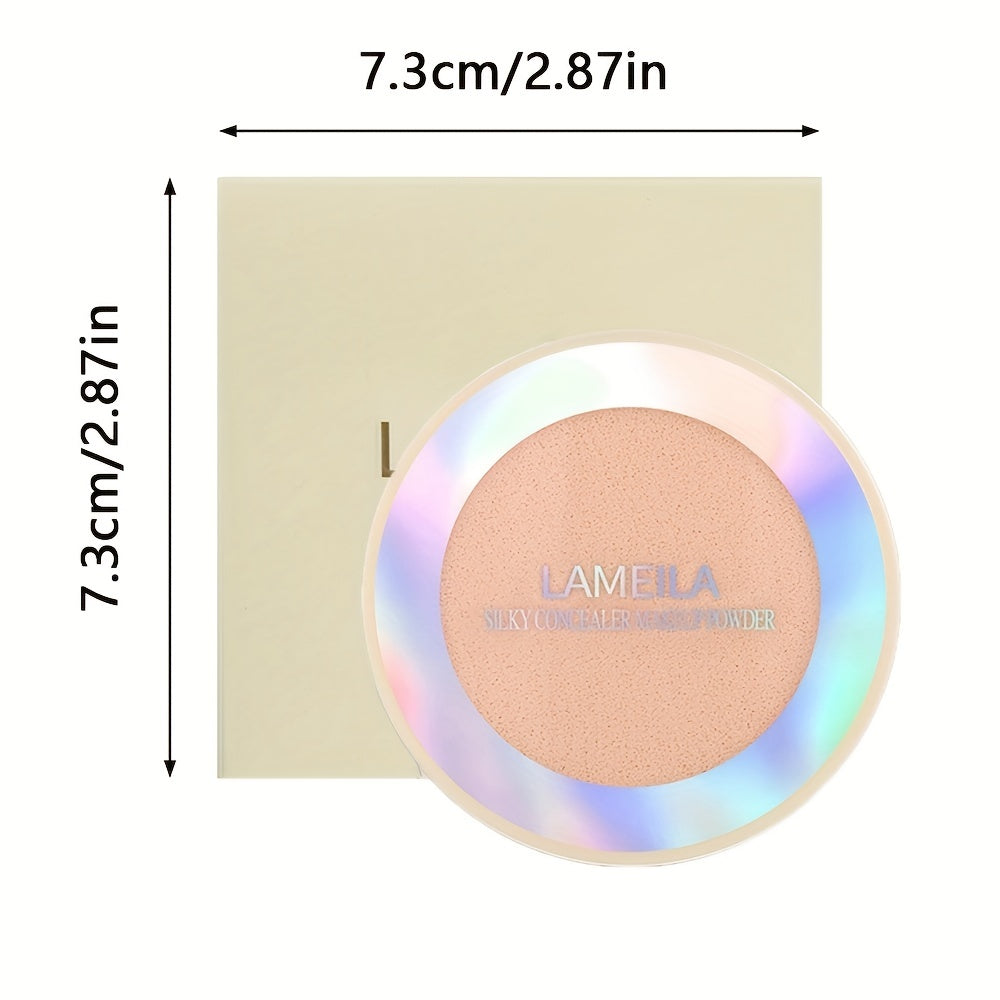 Weightless Silky Setting Powder for Smooth, Flawless Skin - Minimizes Pores and Fine Lines, Creates Soft Focus Effect, Semi-Matte Finish - Hiccupzz