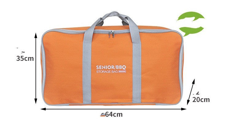 Orange Barbecue Grill Storage Carrying Case - Hiccupzz