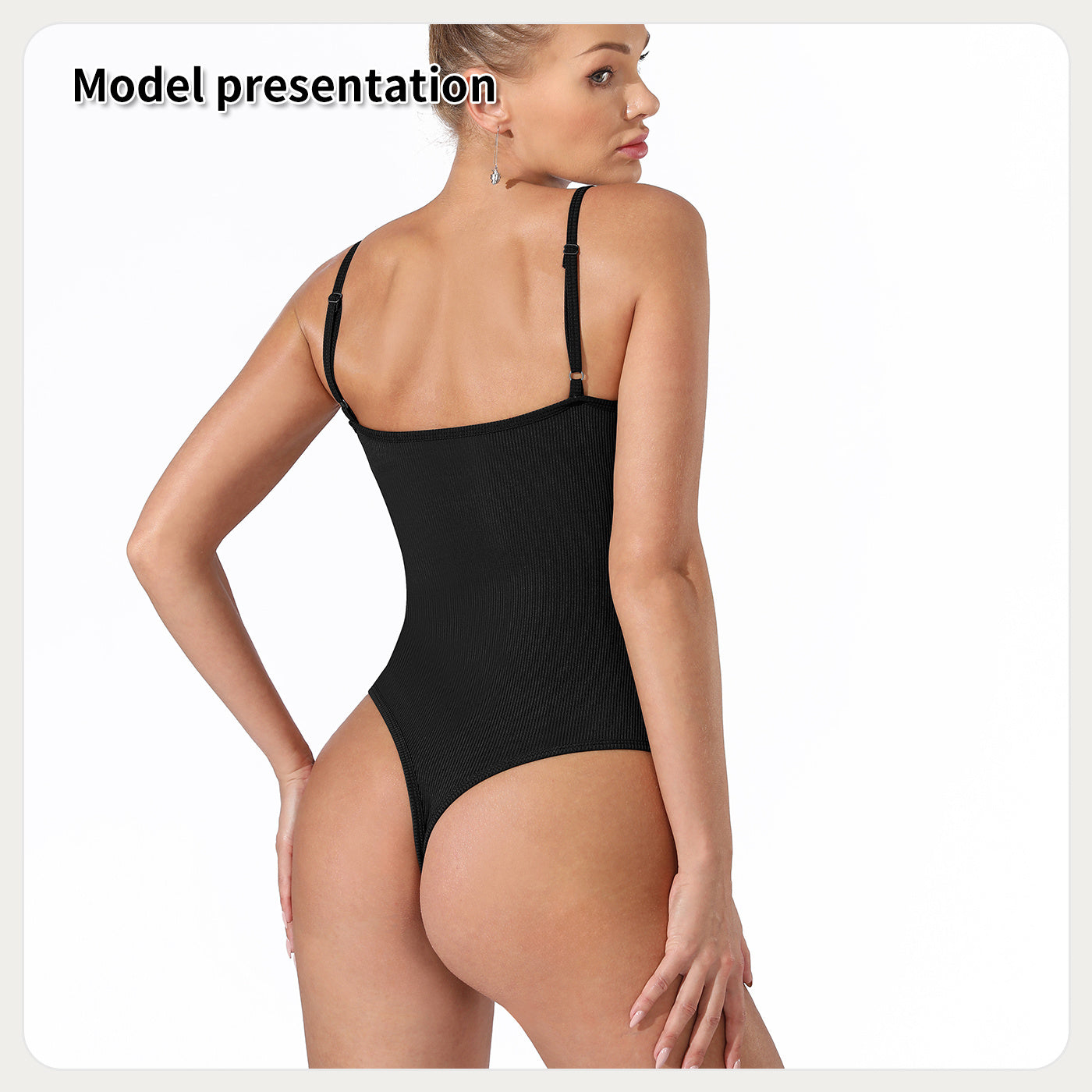 Women's Fashion Simple Solid Color Bodysuit - Hiccupzz