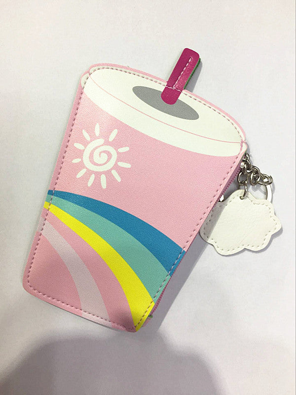 Korea creative drinks ice cream Mini Purse children coin Keychain small bag bag bag - Hiccupzz