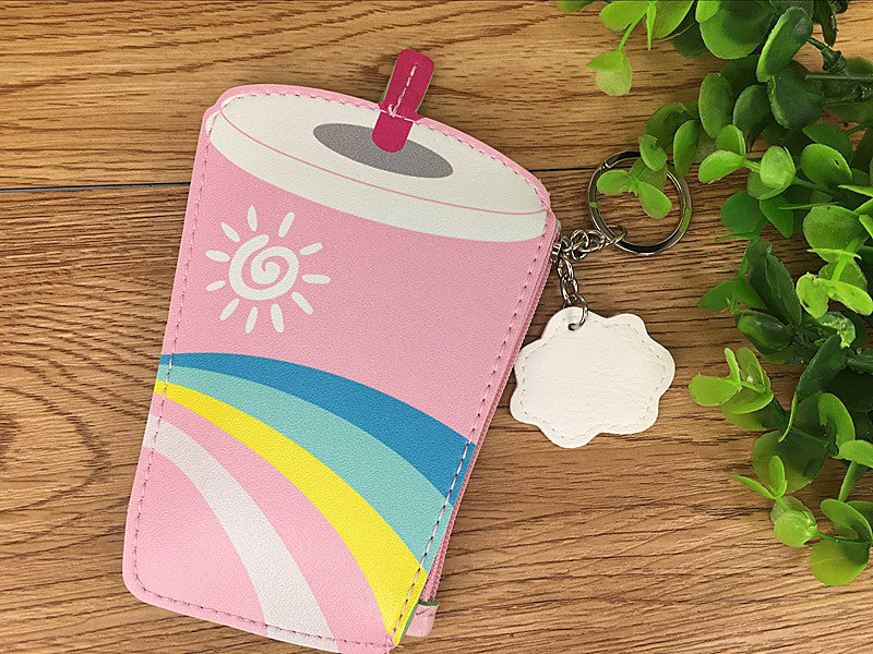 Korea creative drinks ice cream Mini Purse children coin Keychain small bag bag bag - Hiccupzz