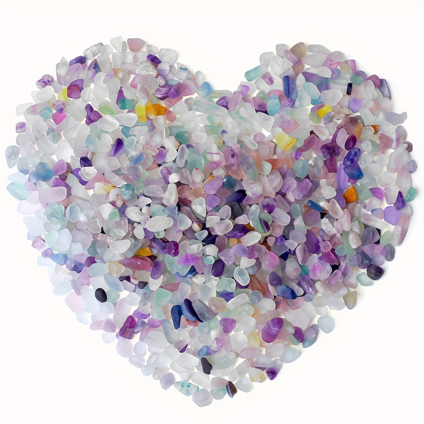 Fluorite Crystal Chips: Polished Stones for Decor & Aquarium (0.02 - 1 lb) - Hiccupzz