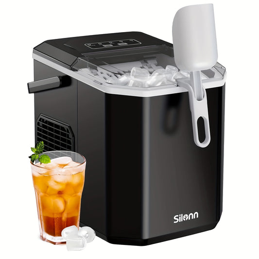 Portable Countertop Ice Maker – 9 Cubes in 6 Mins - Hiccupzz