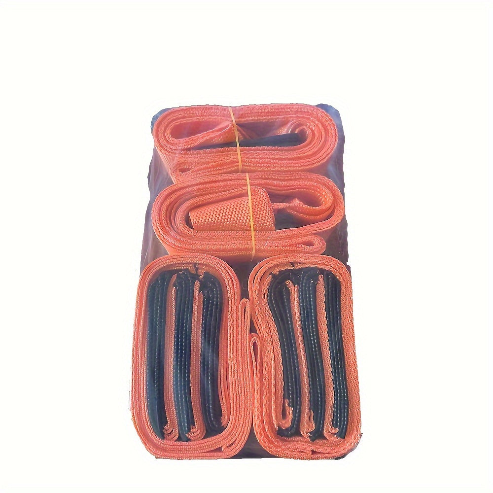 Heavy-Duty Nylon Lifting Strap Kit: Multifunctional Portable Carrier for Moving & Handling Tools, Home Storage & Organization - Hiccupzz