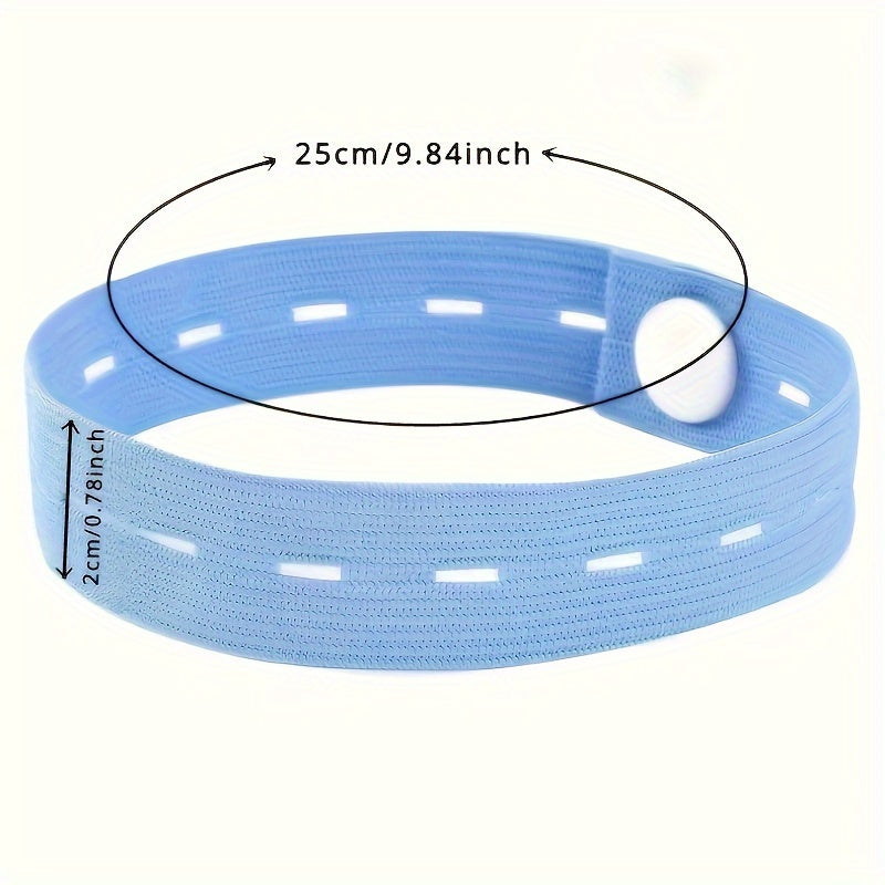 50 Pcs Elastic Storage Bands with Button Closure - Roll-Up Adjustable Clothing Organizer for Luggage, Drawers, Closets & Bed Sheets