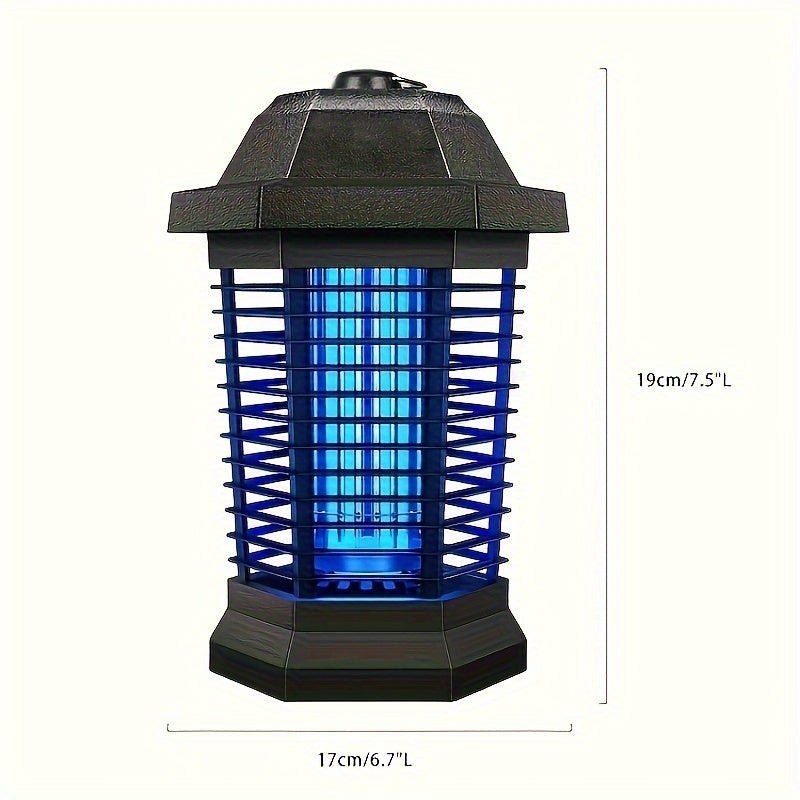 Outdoor Electric Insect Repeller – 90-130V, ABS Plastic Housing, Eliminates Flying Insects - Hiccupzz