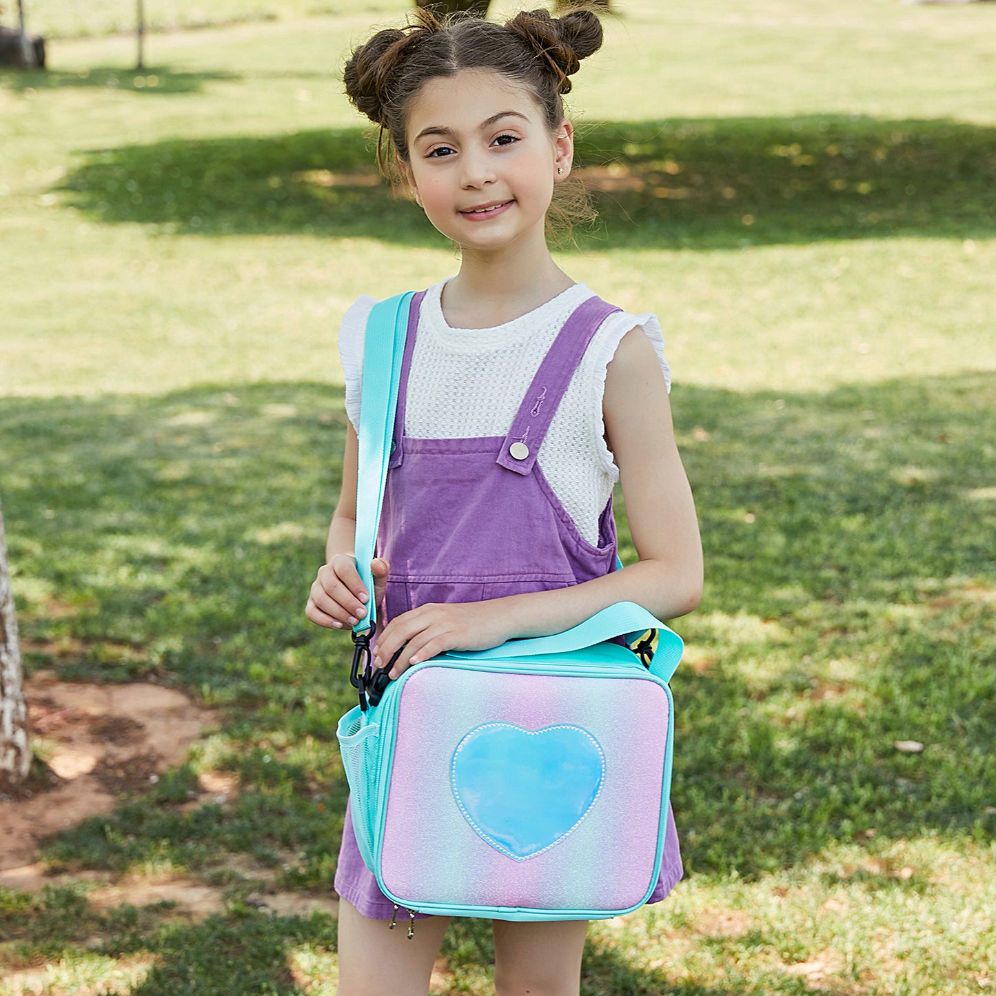 Laser Simple Rainbow Color Insulation Bento Bag - Hiccupzz